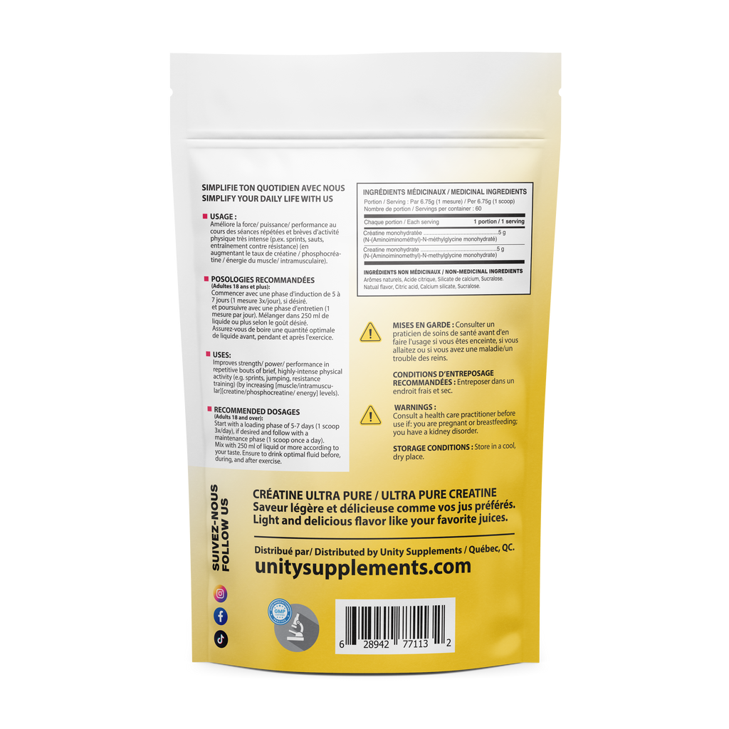 Creatine - Pineapple Punch - Unity-Supplements