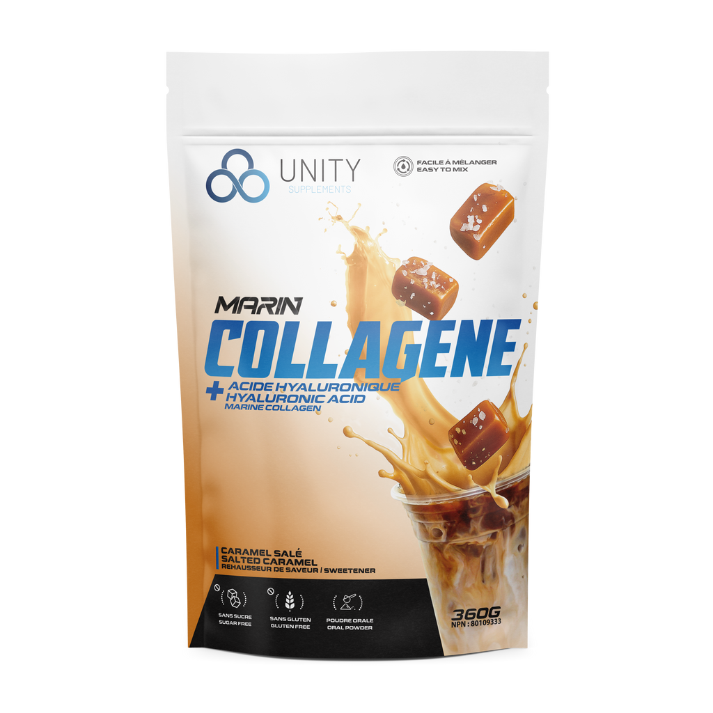 Marin Collagen + Hyaluronic Acid - Salted Caramel - Unity-Supplements