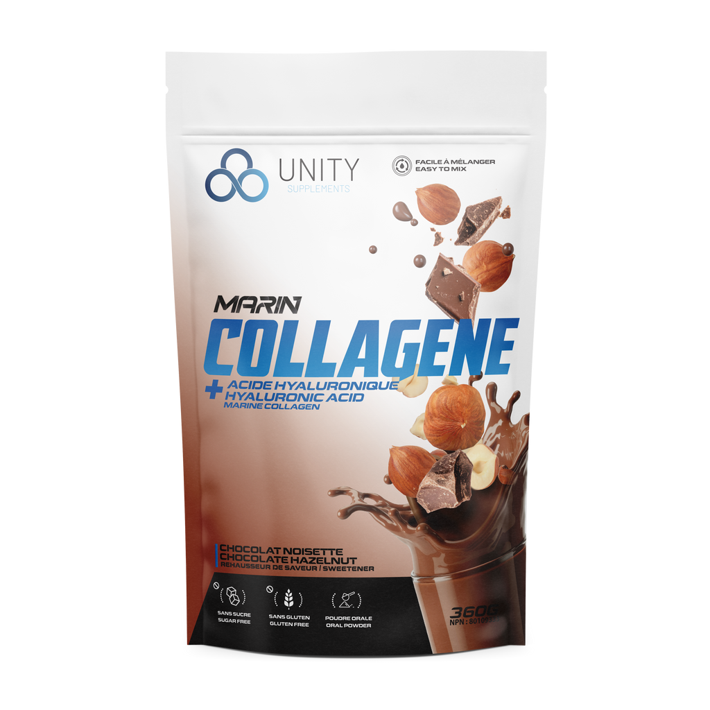 Marin Collagen + Hyaluronic Acid - Chocolate Hazelnut - Unity-Supplements