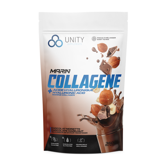 Marin Collagen + Hyaluronic Acid - Chocolate Hazelnut - Unity-Supplements