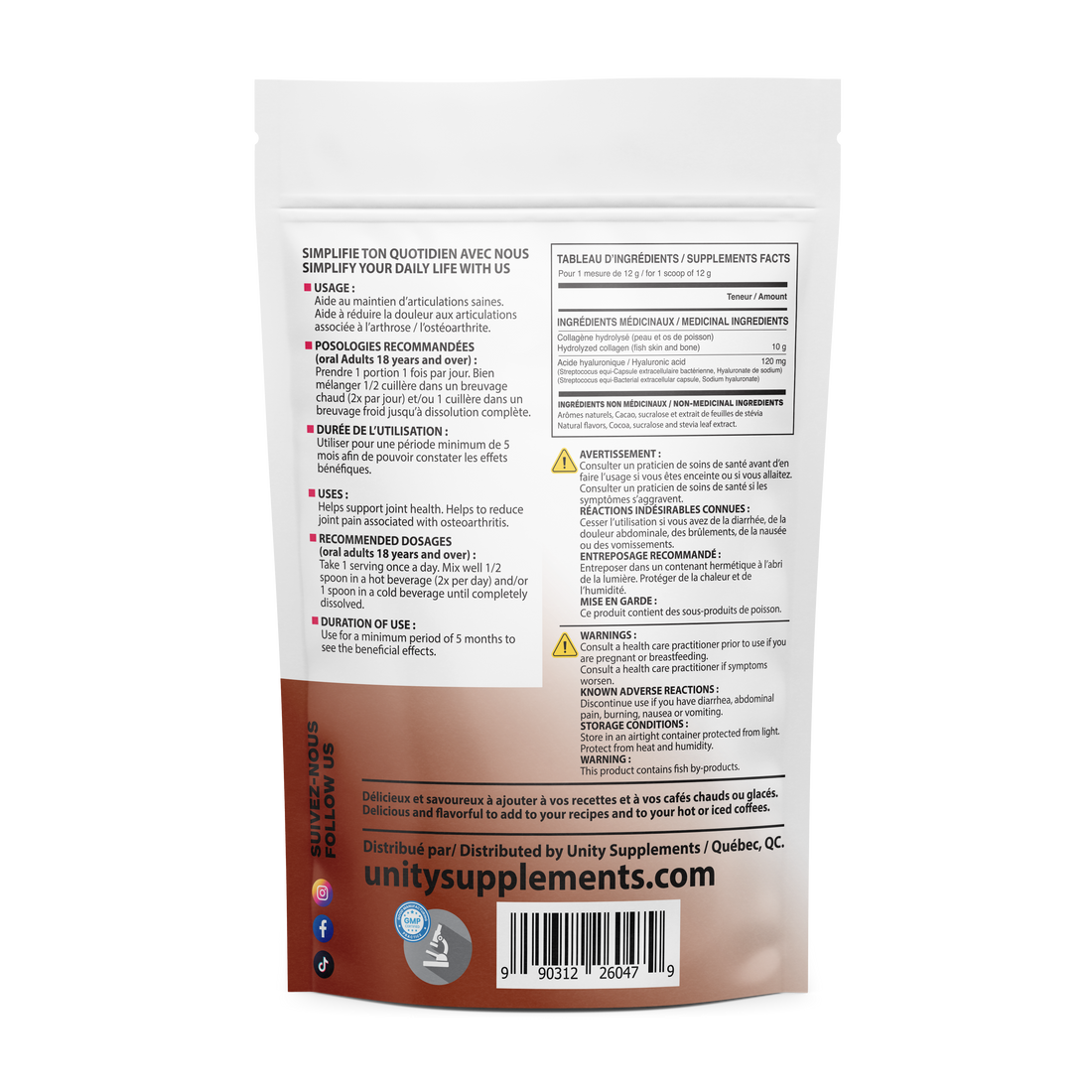 Marin Collagen + Hyaluronic Acid - Chocolate Hazelnut