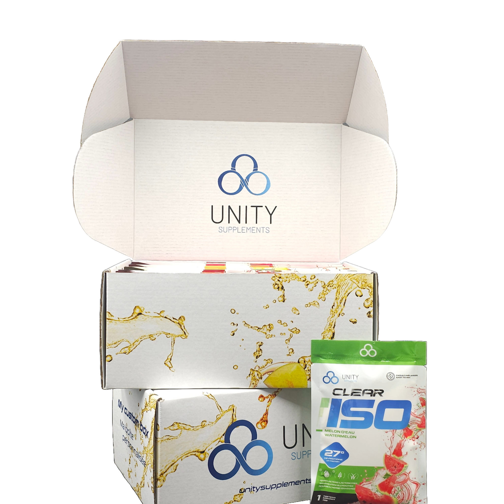 Box of 20 flavors (𝟲𝟵.𝟵𝟵$) - Unity-Supplements