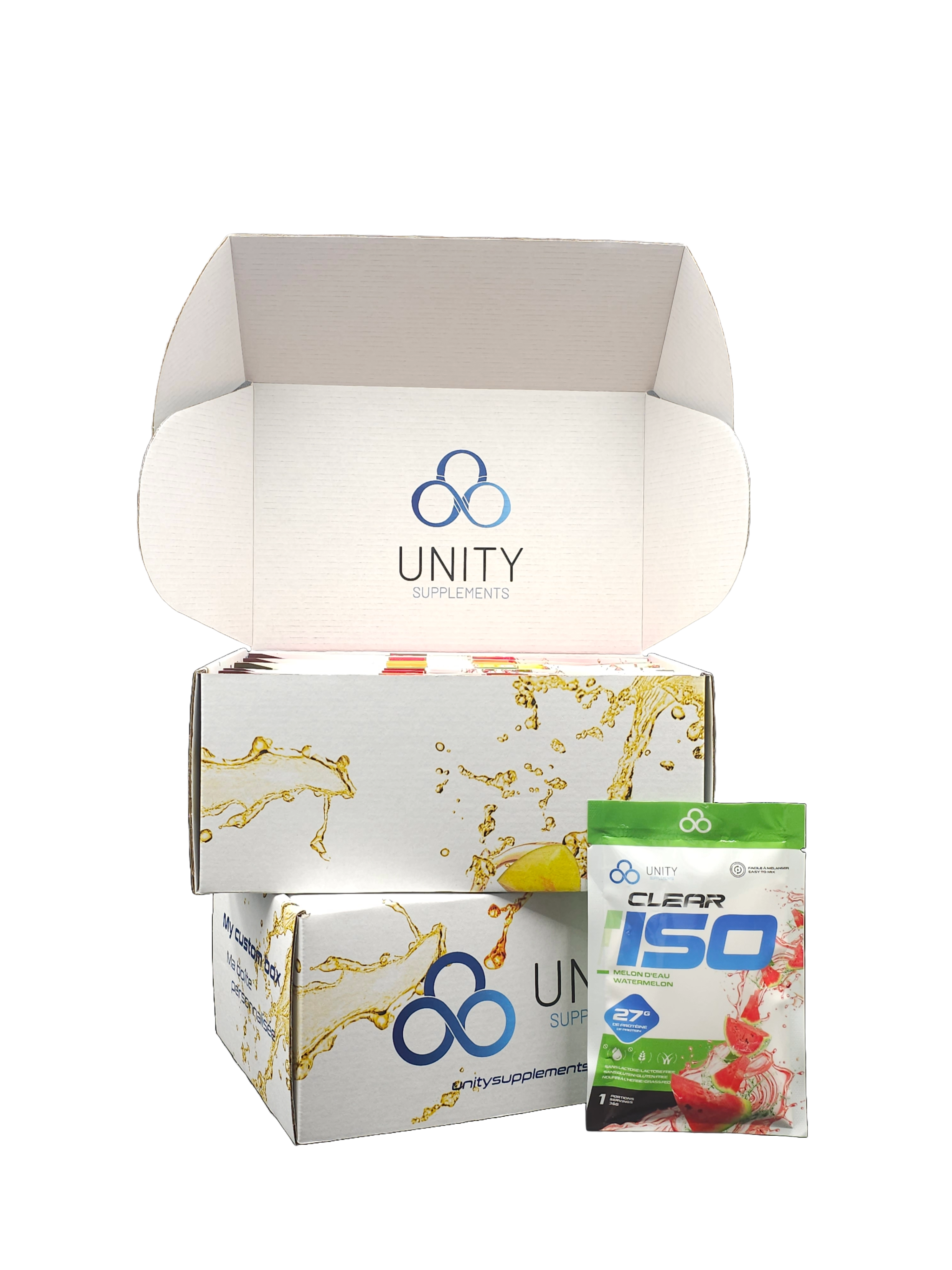 Box of 20 flavors (𝟲𝟵.𝟵𝟵$) - Unity-Supplements