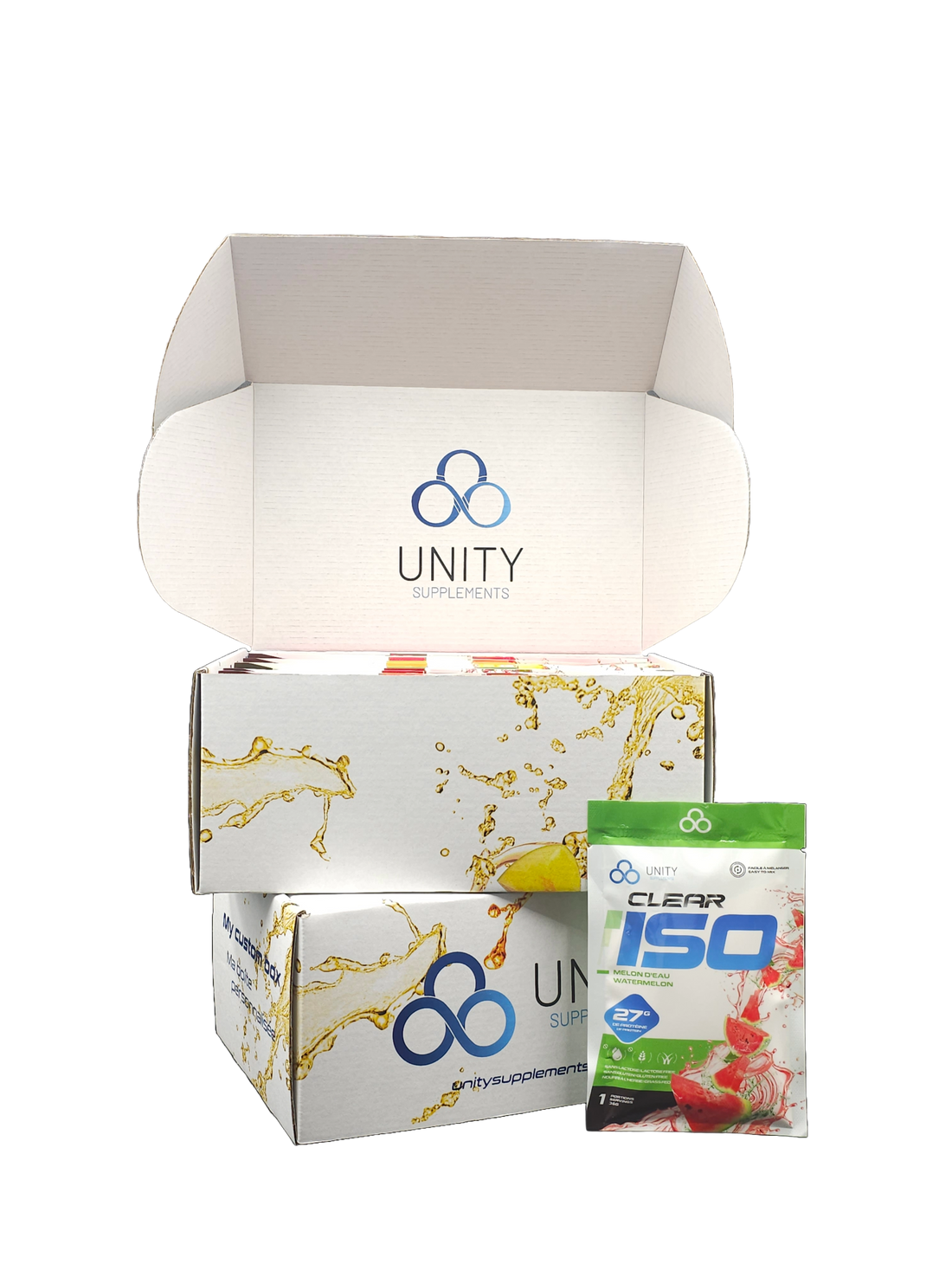 Box of 20 flavors (𝟲𝟵.𝟵𝟵$) - Unity-Supplements