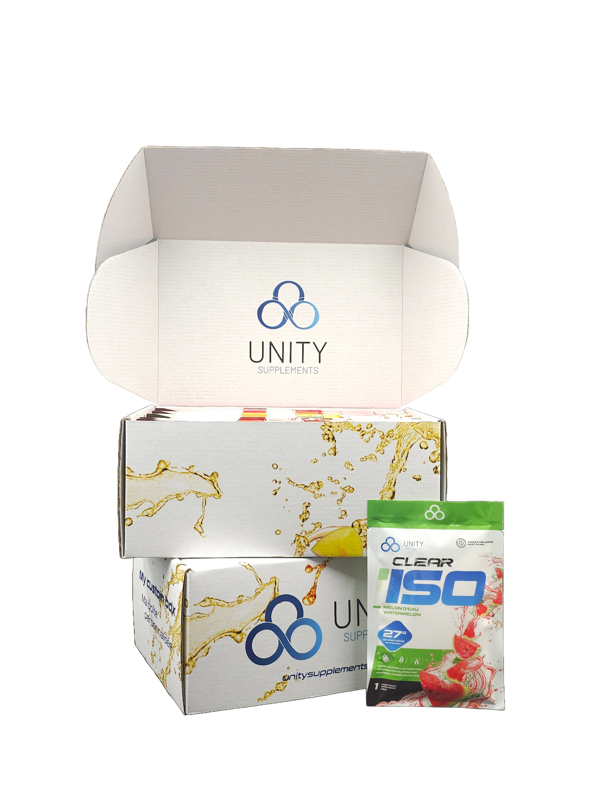 Box of 20 flavors (𝟲𝟵.𝟵𝟵$) - Unity-Supplements