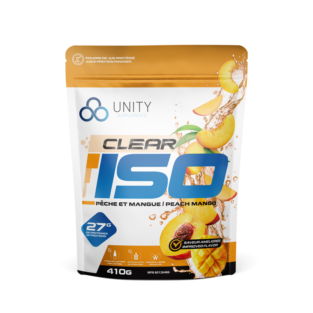Juice Protein - Peach & Mango 410g - Unity-Supplements