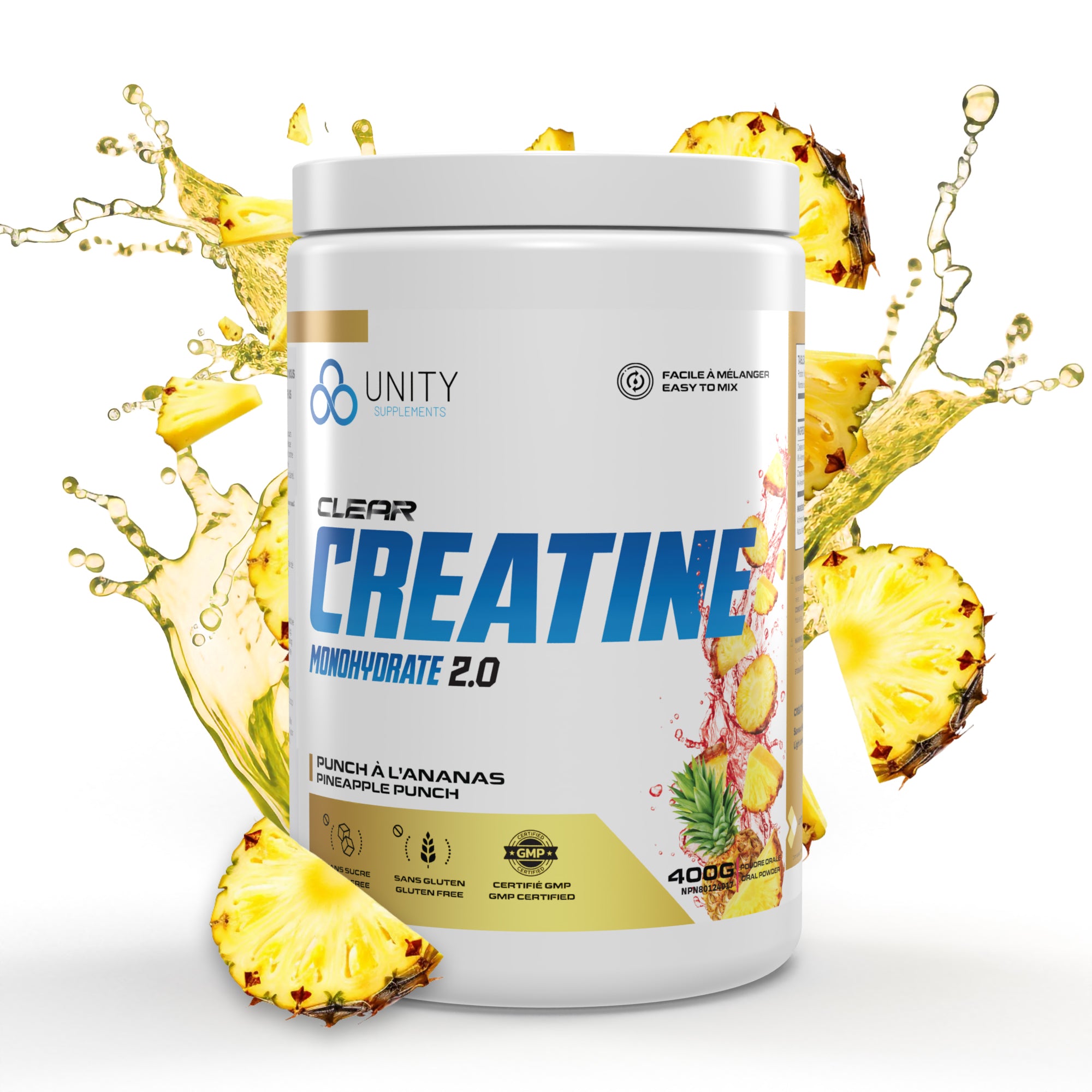 Creatine - Pineapple Punch - Unity-Supplements