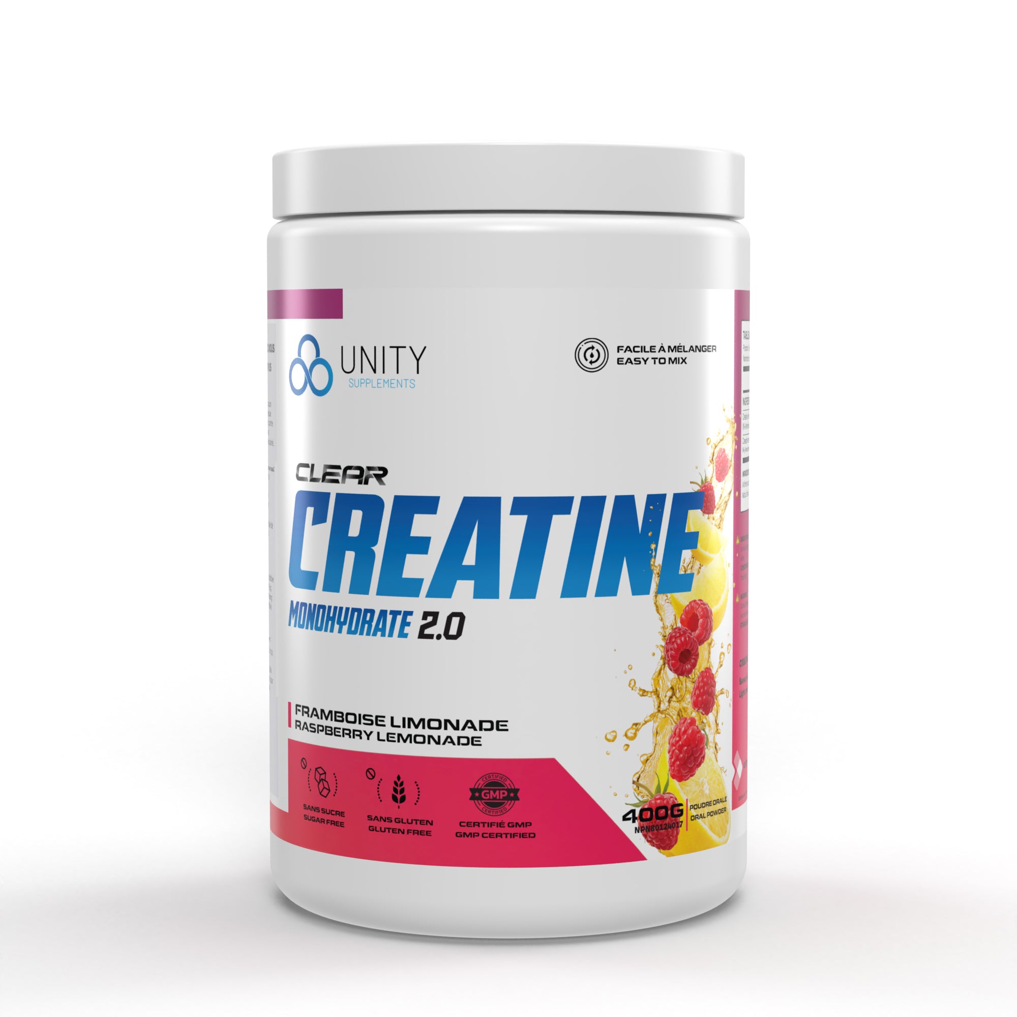 Creatine - Raspberry Lemonade – Unity Supplements