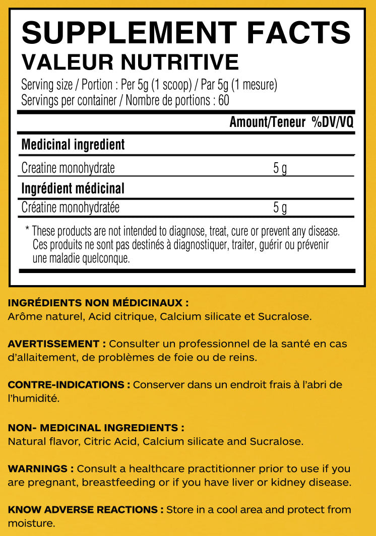 Creatine - Pineapple Punch - Unity-Supplements